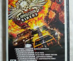 Игровой диск Carmageddon, Splat Pack, Robot Edition, Дорожные войны, 2: Carpocalypse Now, Sledgehammer, Scrapland