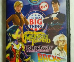 Игровой диск Next Big Thing, Syberia, Syberia II, Tales of Monkey Island, Runaway, Back to the Future (1-3)