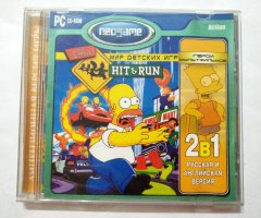 Игровой диск The Simpsons: Hit & Run (Neogame)