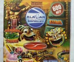 Игровой диск Media Game: 600 игр (Alawar / Reflexive): Zuma, Luxor, Armada Tanks, Веселая ферма, Air Strike
