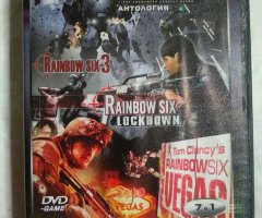 Игровой диск F.E.A.R. антология, Rainbow Six 3, Rainbow Six Lockdown, Rainbow Six Vegas