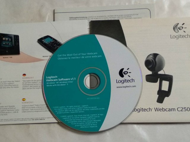 Logitech Webcam Software v1.1 (Webcam C250), 25 грн. &mdash; 1/2