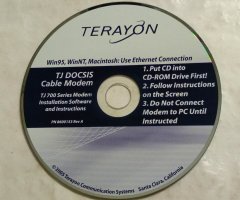 Terayon TJ DOCSIS Cable Modem (TJ 700 Series)